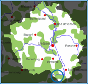 Lage Schweimker Moor